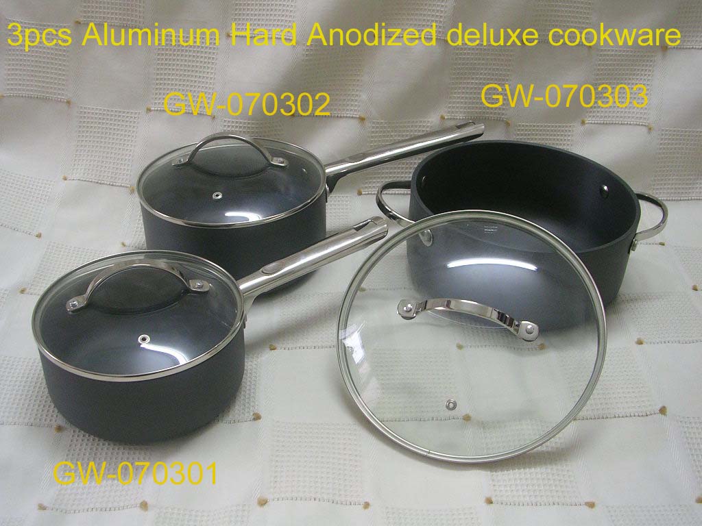3pcs AL cookware