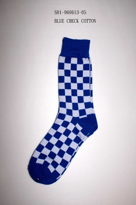 Cotton checker socks