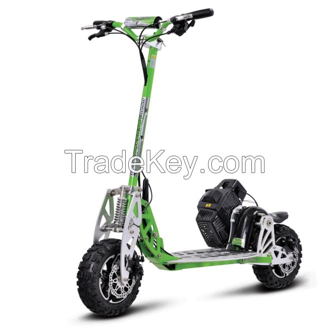 2 speed evo 71cc gas scooter with CE certificate