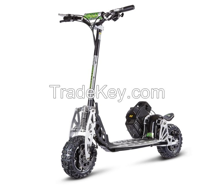 2 speed evo 71cc folding gas scooter with CE cetificate