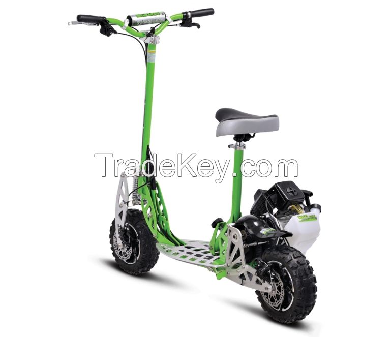 2 wheel EVO 71cc folding gas scooter with CE certificates