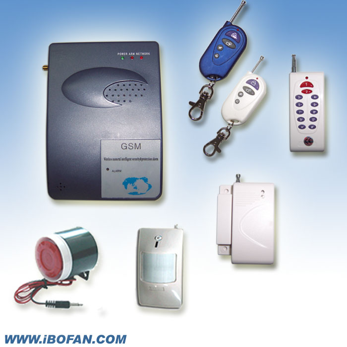 Wireless Security GSM Alarm System