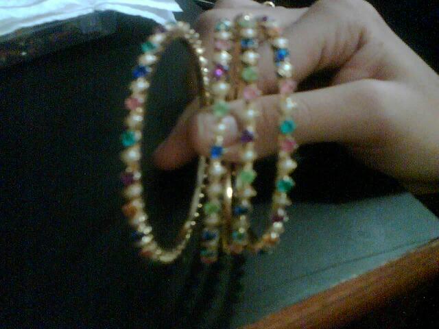 mult colour bangles(type immitation )