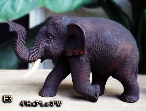 Elephants wooden crafts