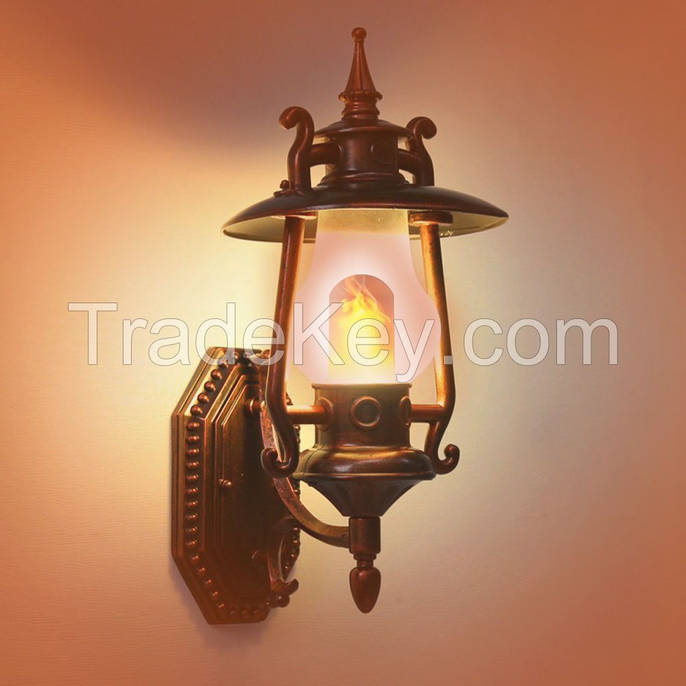 Simulated Decorative Led Light Flame Effect Light Bulb Flickering Flame Light Lamp