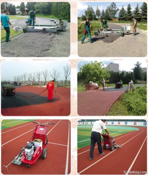 Stadium Runway Paving Machine