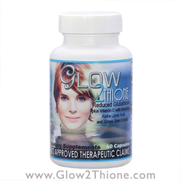 Glow2Thione Skin Whitening and Age Defying Supplement (L-glutathione)
