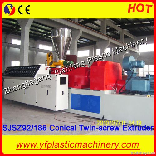 Conical Twin Screw Extruder Machine