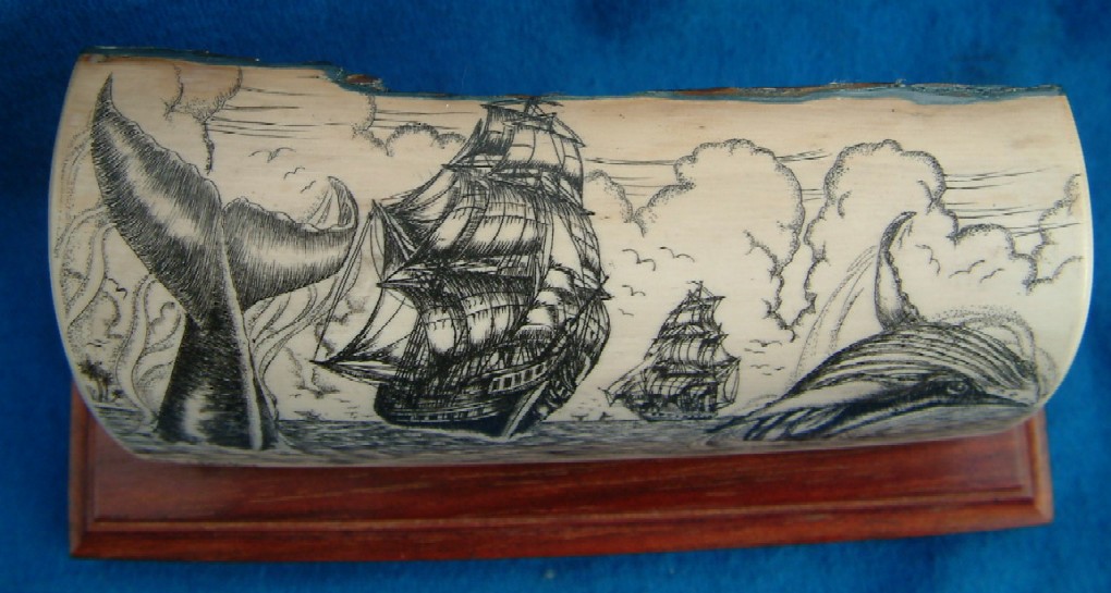 Scrimshaw Knives and Polynesian Pendants