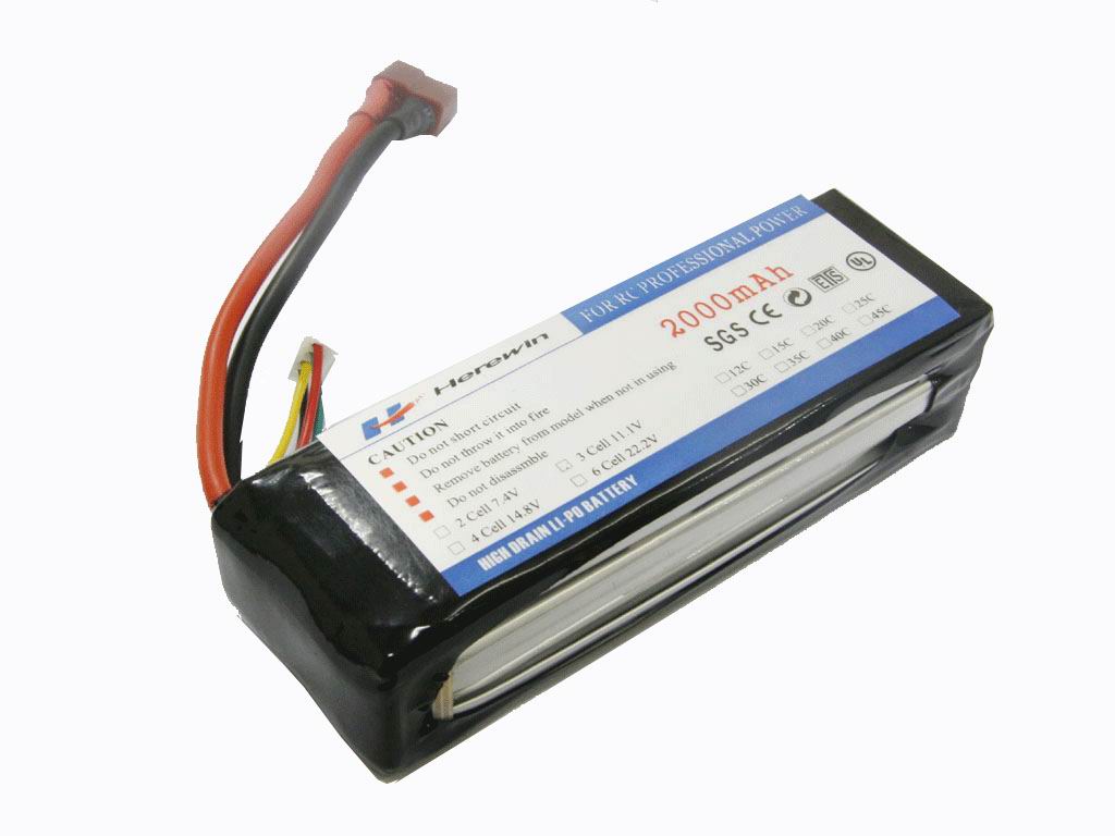 Lithium Battery for RC Plane