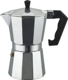 aluminium espresso coffee maker-9CUPS