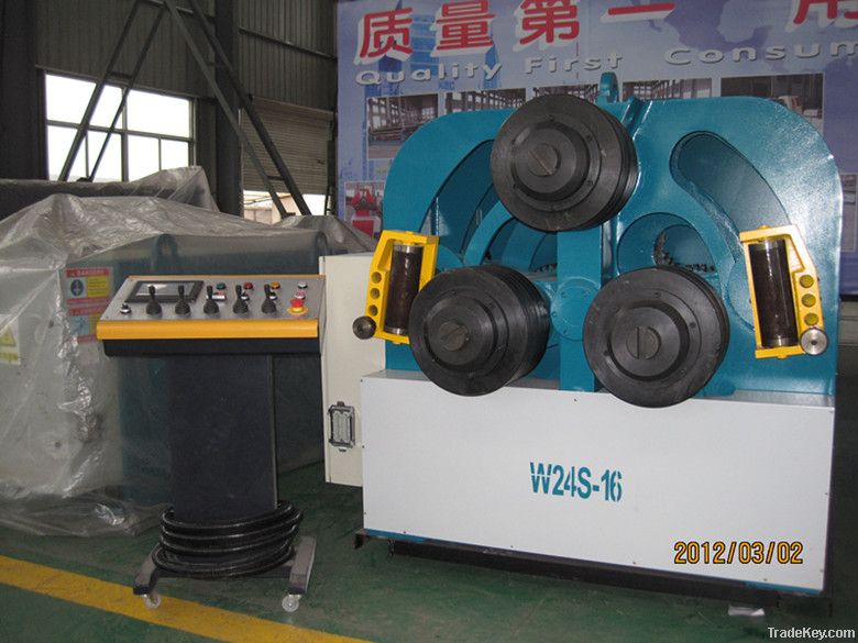 W24S-6 profile roller bending machine
