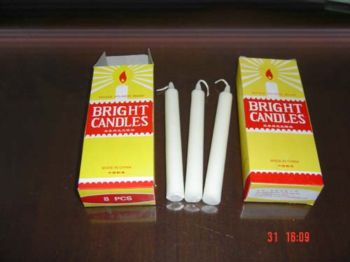 bright candles