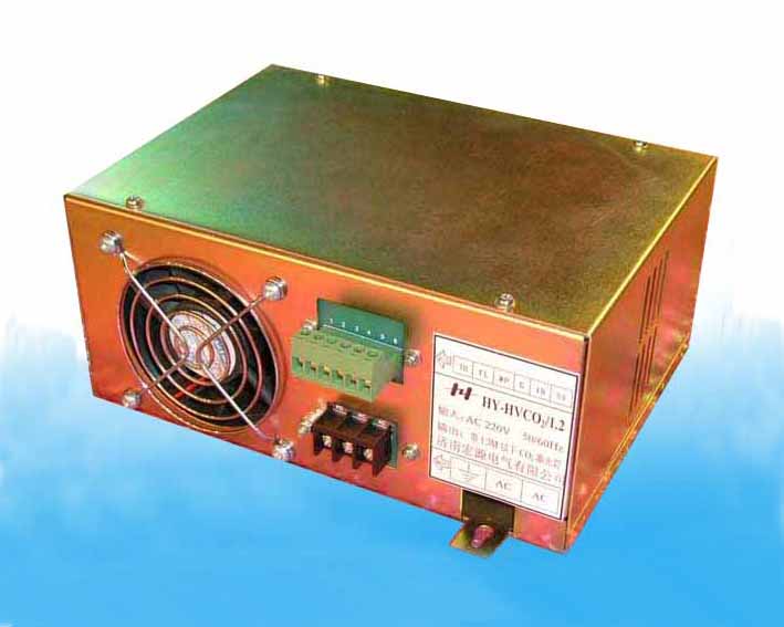 Power supply for CO2 laser tube