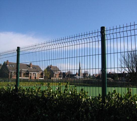 wire mesh fence