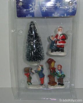 x'mas figures decoration