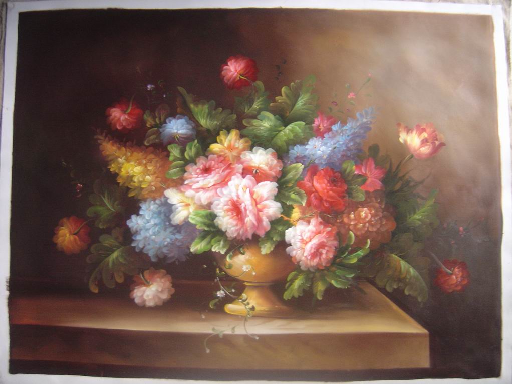 Classical Flower Oil Painting