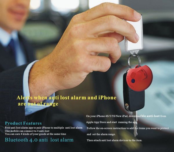 Bluetooth 4.0 anti-lost alarm