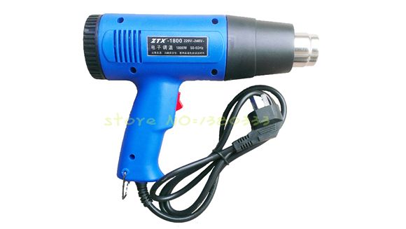 EU plug 1800W Temperature Digital Display Hot Air Gun, heat gun, 1 PCS/lot,