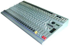 mixing console