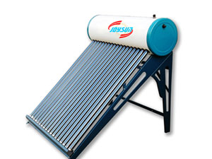 Compact non pressure solar water heater