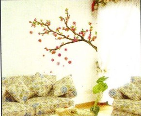 Doubal sides wall sticker