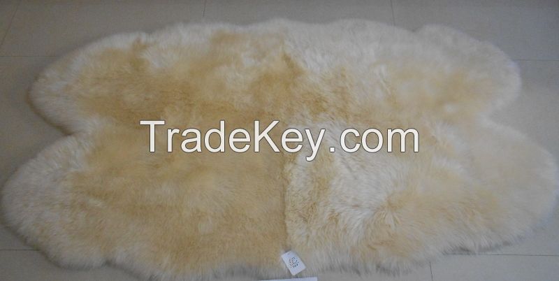 quarto sheepskin rug