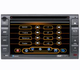 Double Din Car DVD with 6.2inch LCD, with Bluetooth For HYUNDAI/NISSAN