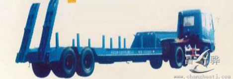 Low Bed  Semi Trailer