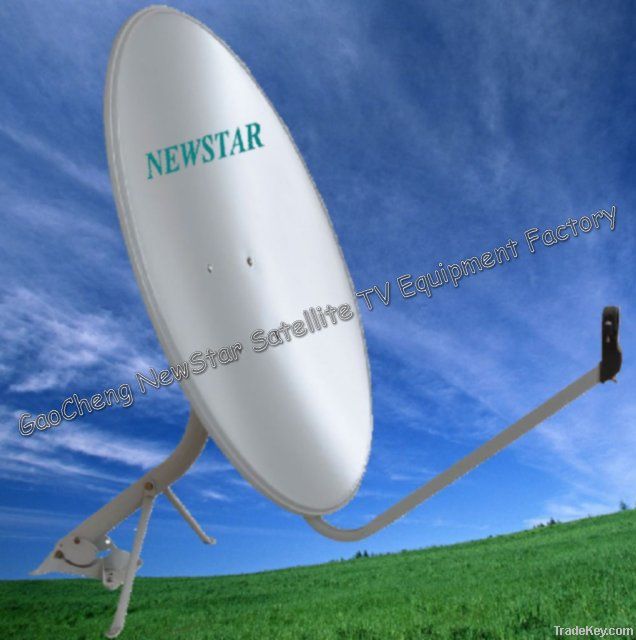 75cm satellite tv dish antenna for outdoor