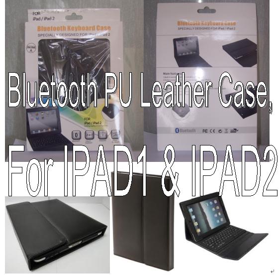 Bluetooth keyboard Case for IPAD1 & IPAD2