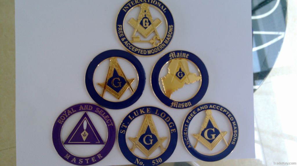 Mason Car badge/pins