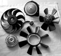 electric fan, viscous coupling, blower