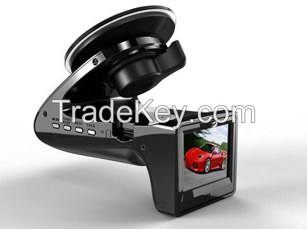 2.0inch LCD E-dog Ambarella GPS car dvr speed detecting car camera