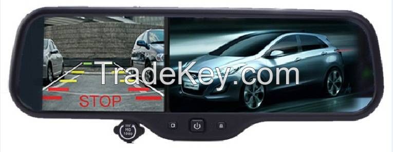 4.3" LCD G-sensor Night Vision GPS Car Camera DVR Wifi Android 4.0 system Car Rearview Mirror 1080P 