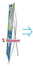 X banner