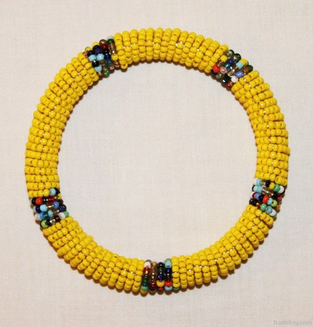 MAASAI BEADED BANGLE