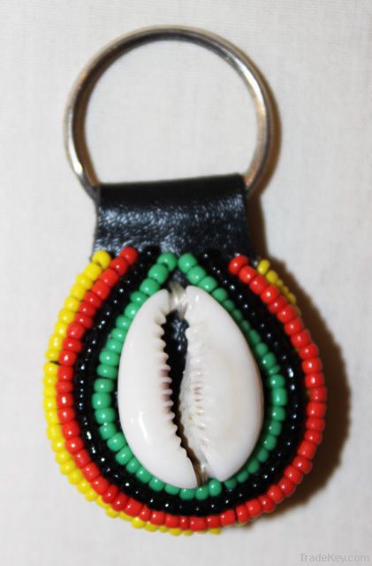 MAASAI BEADED KEY CHAIN