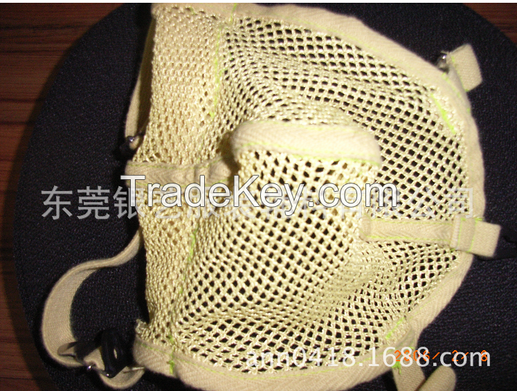 Kevlar Special Net Cloth Webbing For Fire Safety Hats