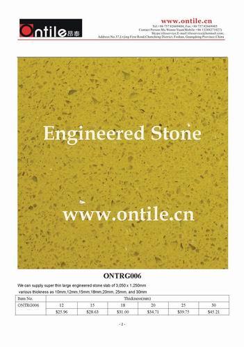 Engineered Quartz Stone