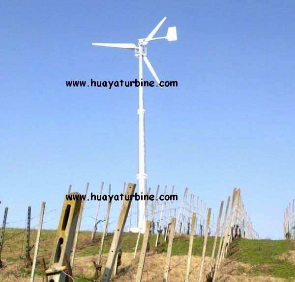30kw wind turbine on grid working system