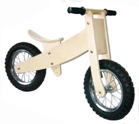 Wooden bike