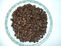 pure coffee powder