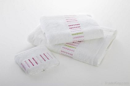 Bath Towels with embroidery