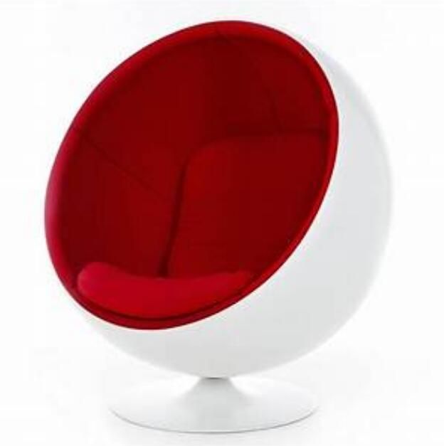 Hot fiberglass space chair  egg shape chair LAN018