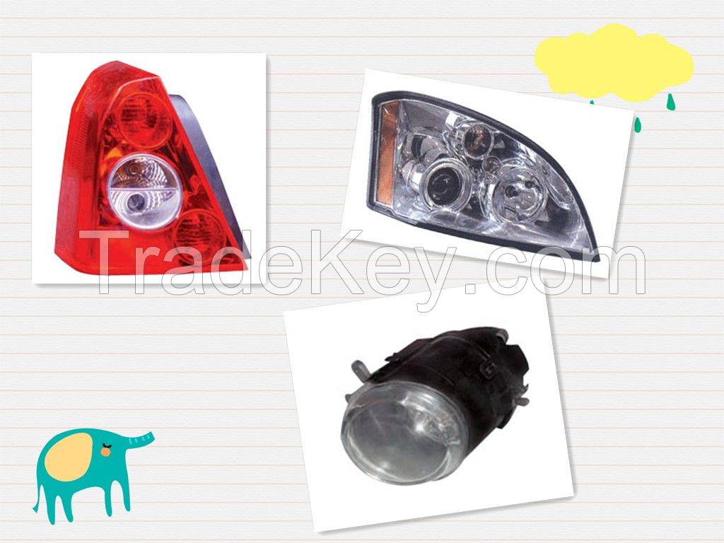 auto lighting, head light, tail light, fog lamp with best quality, best price and short delivery time