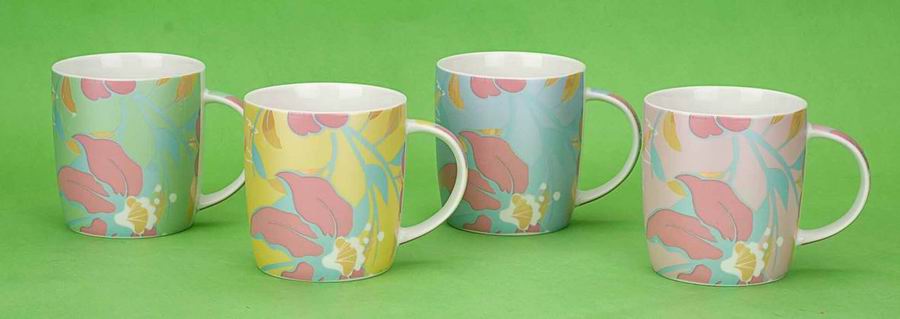 12 oz new bone china mugs