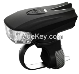 Rechargeable bicycle front lamp