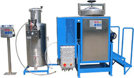 purvey solvent recovery machine