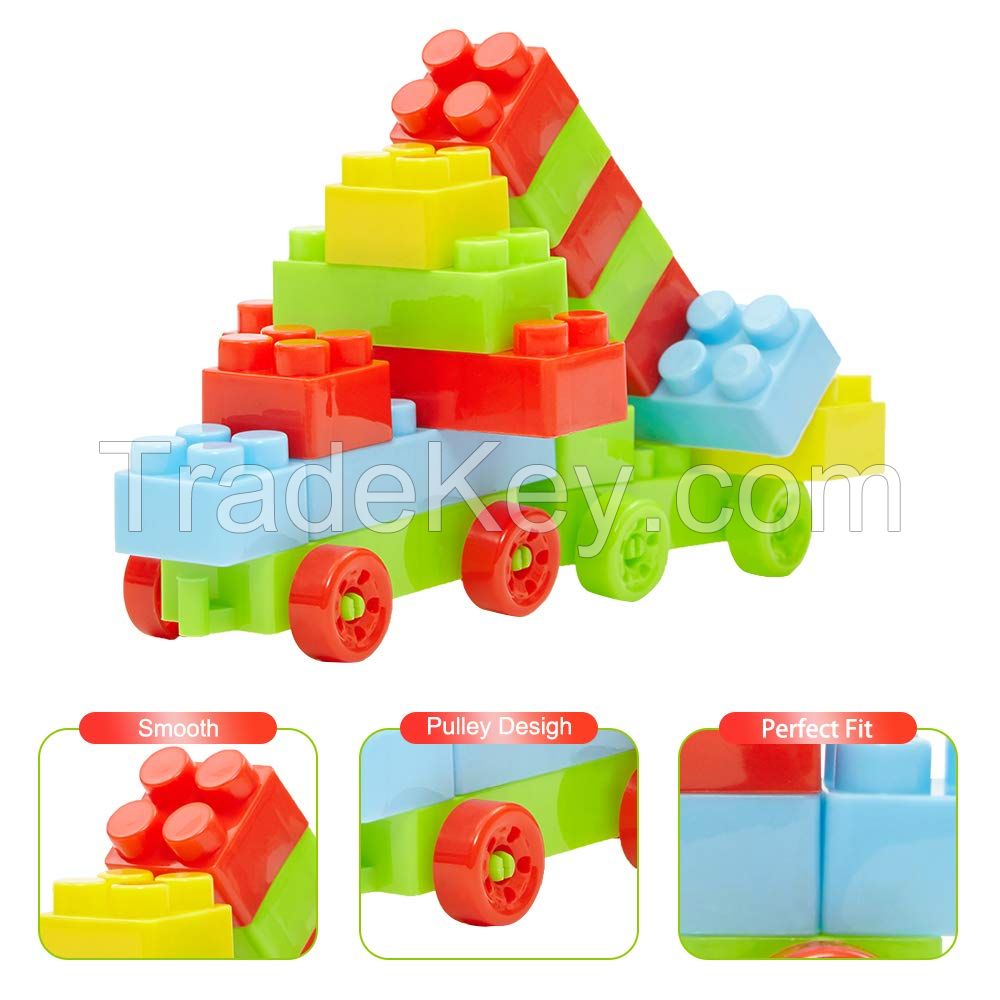WOKAIBLOCKS Educational Baby Toys Kid's for Building Blocks Toysï¼ˆ120 Pcsï¼‰